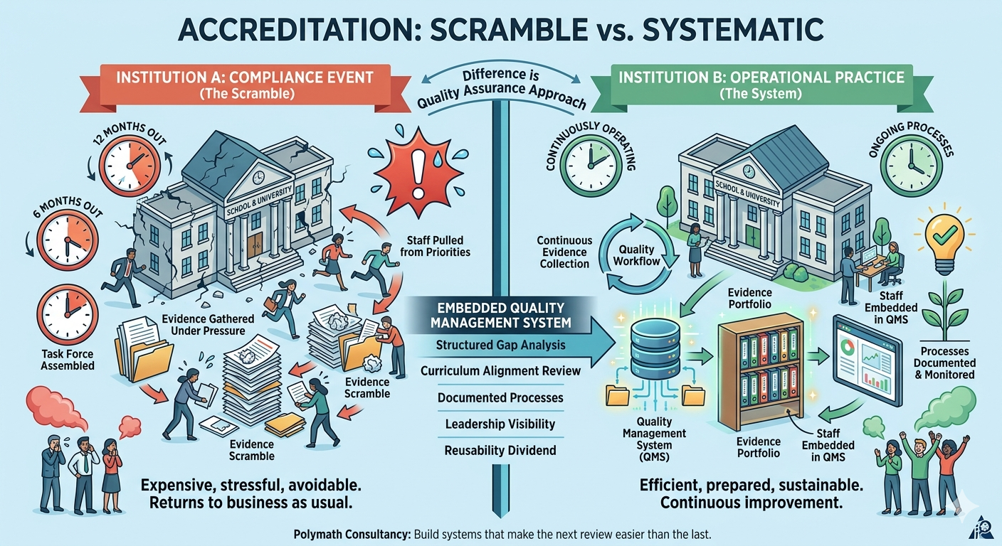 Accreditation is not a sprint. Here’s why treating it like one is costing you